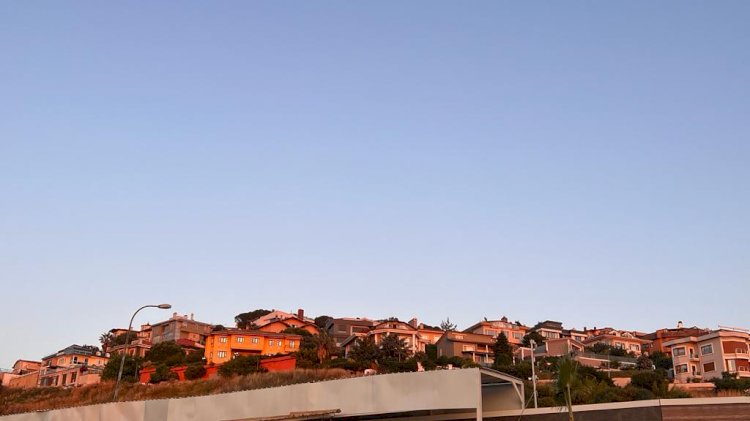 Maltepe Dragos güneş batarken